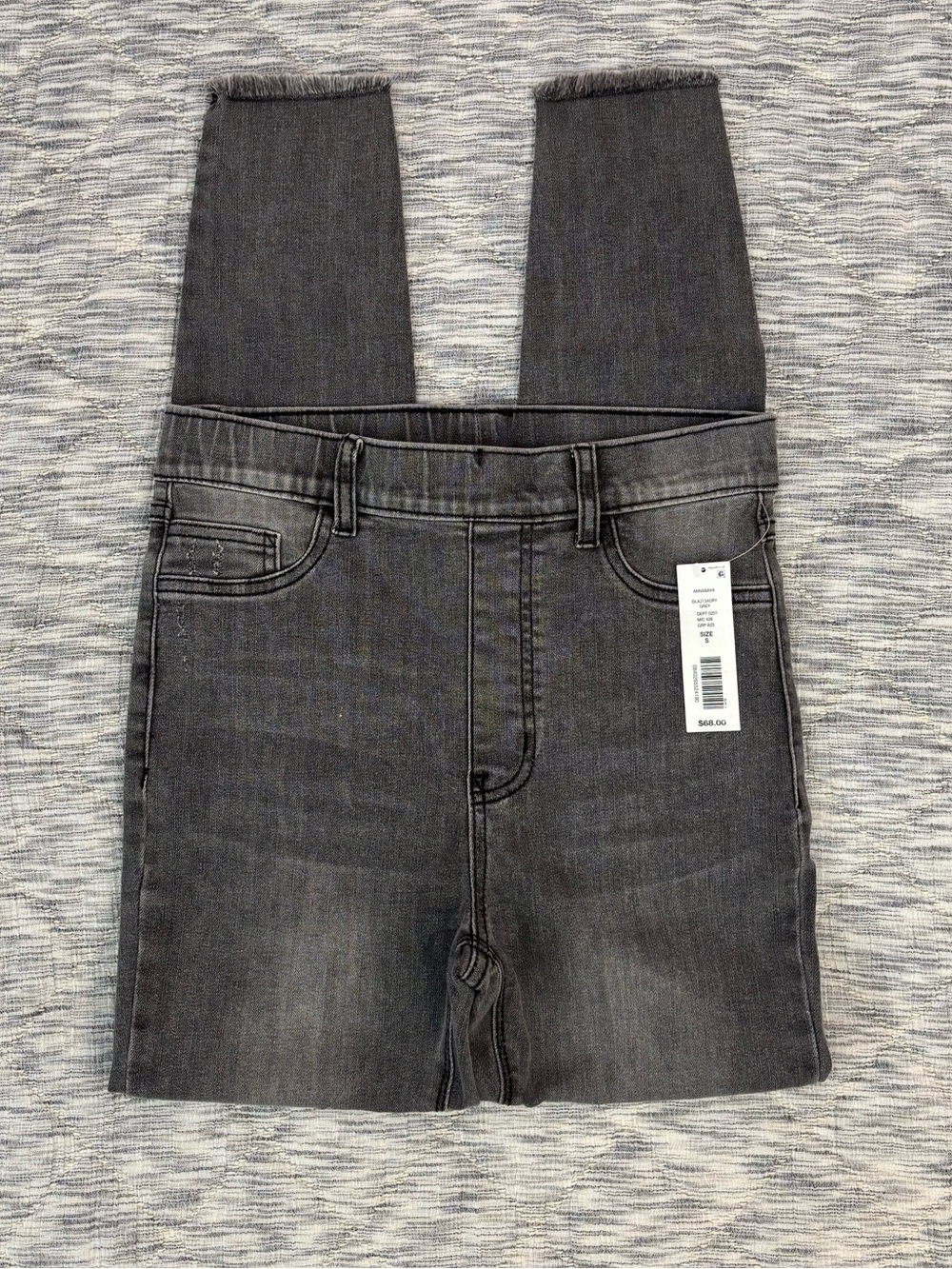 Anna & Ava Pull-On High Rise Ankle Skinny Jeans Sz Small NWT -